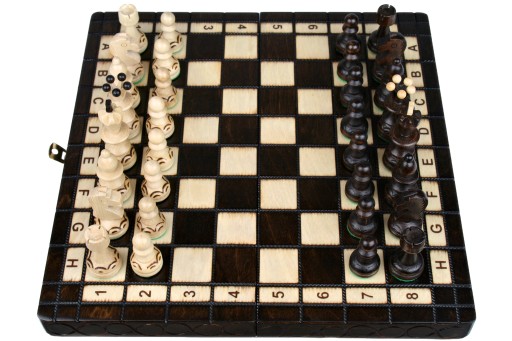 Деревянные шахматные фигуры Перелка S – 28 см