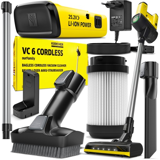 Kärcher VC 6 Cordless вертикальный пылесос OurFamily