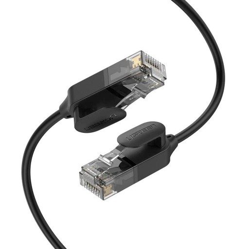 Сетевой кабель UGREEN RJ45, Cat.6A, UTP, 2м черный
