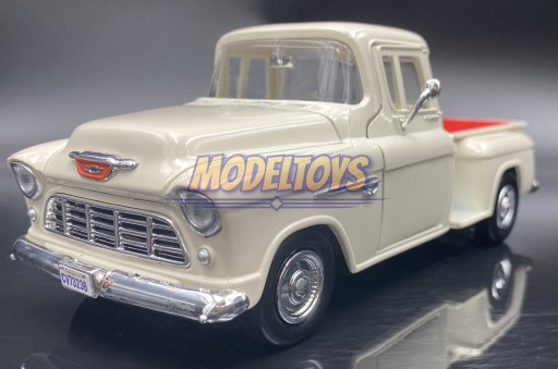 Пикап Chevy Fleetside 1955 года в масштабе 1:24, Motormax 73236