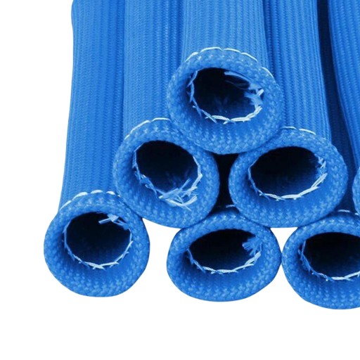 8Pcs Car Spark Plug Wire Boots Wrap Spark Blue