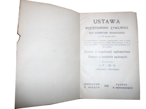 Ustawa postępowania cywilnego dla Rzeszy Niemiecki