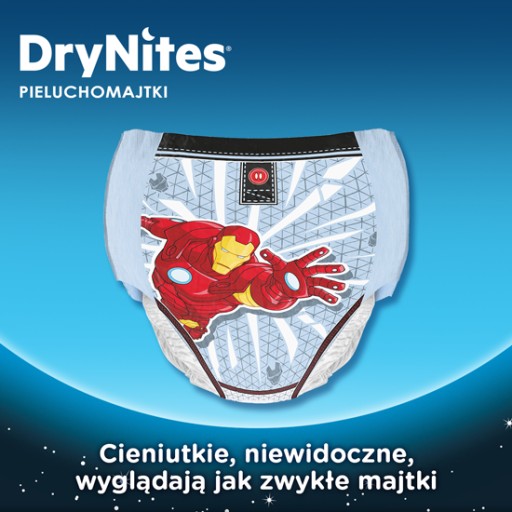 8x HUGGIES Трусики-подгузники ночные для мальчика 8-15 лет 9 шт.