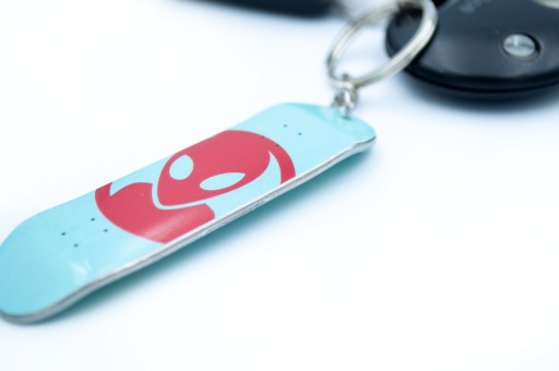 Deskorolka Alien Skateboard breloczek brelok Deck