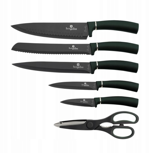 Ножи Berlinger Haus Emerald 7el BH-2580 в блоке