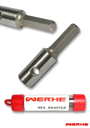 Świder Wiertło do Gleby 80H mm Adapter Hex