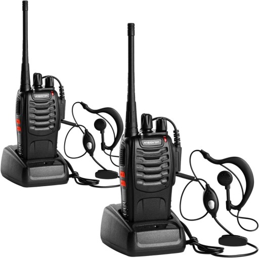 2 РАЦИЯ BAOFENG BF888S PMR 5 Вт, 16 КАНАЛОВ
