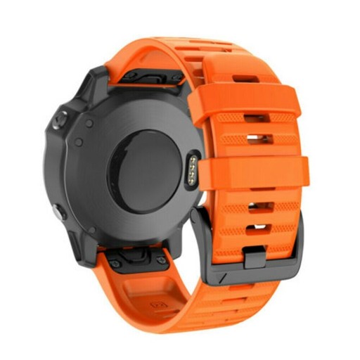 РЕМЕНЬ ДЛЯ GARMIN FENIX 3 3HR 5X 6X QUICKFIT ОРАНЖЕВЫЙ