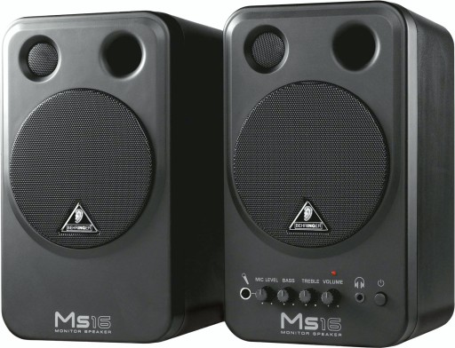 Behringer MS16 — пара пассивных мониторов