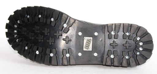 GLANY STEEL BIAŁY/CZARNY 8-DZIUR 114/O/WHT/B 41