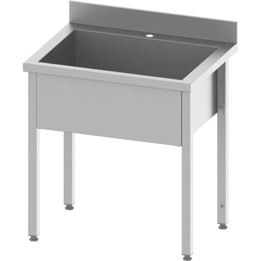 1-камерный бассейн 80x70x85 см H=40 см привинченный СТАЛГАСТ
