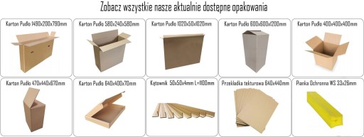 Kątownik tekturowy narożnik 50x50x4mm 1,1m 10szt.