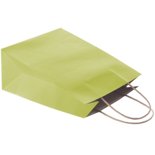TORBA PAPIEROWA MUSZTARDOWA A5 225/80/180 25 SZT TOREBKA EKO NA PREZENT