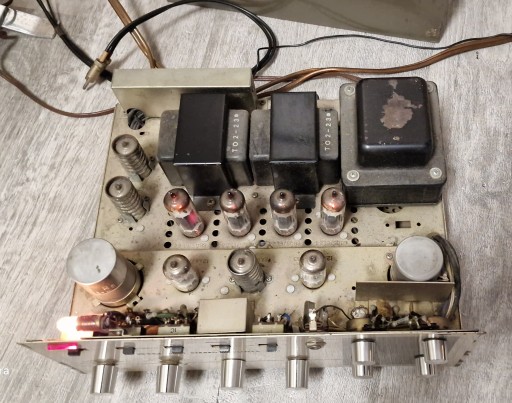 Kenwood W 41 - TRIO W-41 ecc83 el84 ламповый усилитель