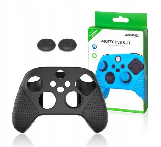 ЧЕХОЛ СИЛИКОНОВАЯ НАКЛАДКА КРЫШКА XBOX СЕРИИ S / X ЧЕРНЫЙ