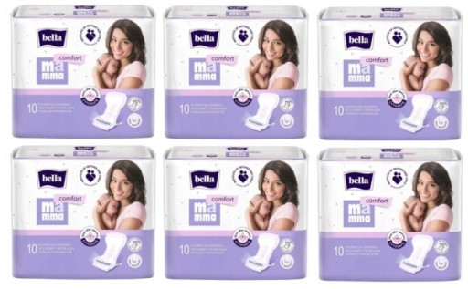 ZESTAW - BELLA MAMMA COMFORT Podkłady poporodowe 10szt.