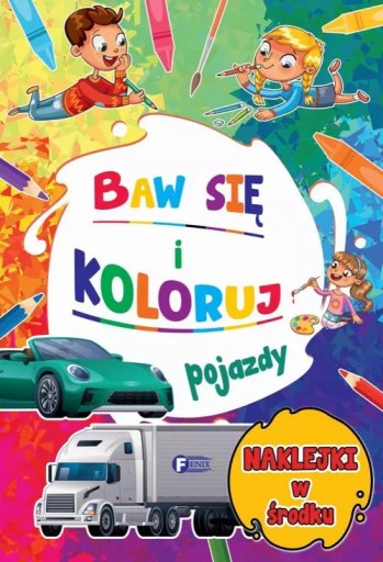 Baw się i koloruj miękka Fenix