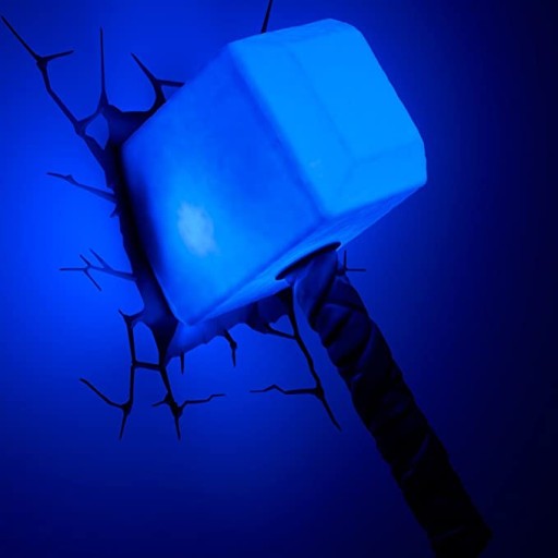 3D светодиодный ночник бра MARVEL THOR'S Hammer