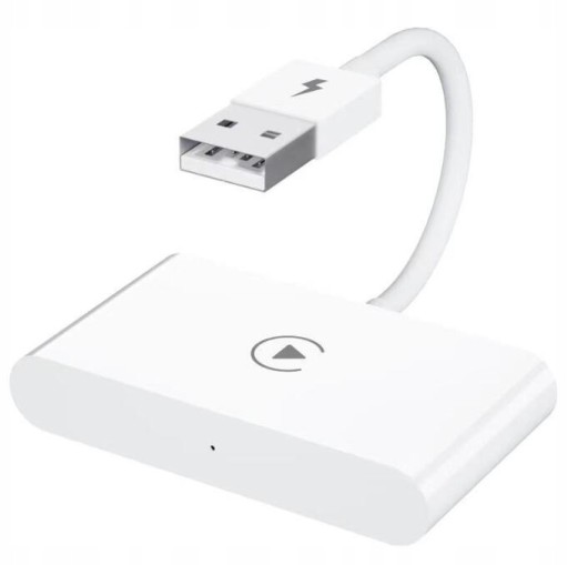 Bezprzewodowy adapter CarPlay Biały do iPhone'a