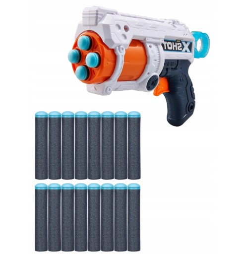 ИГРУШЕЧНЫЙ ПИСТОЛЕТ XSHOT 16 СТРЕЛ