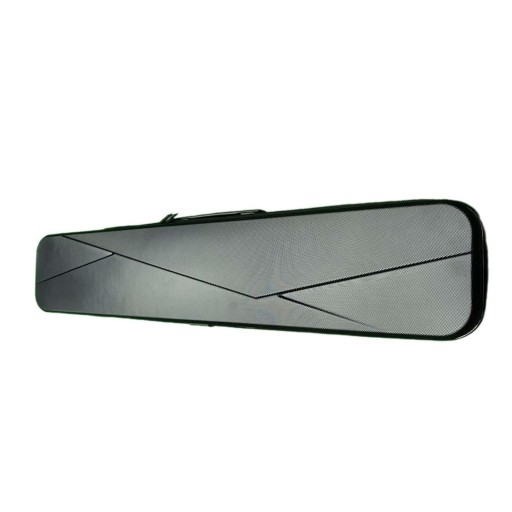 1/2 Bilard Stick Case Organizer na akcesoria Profesjonalny czarny z zamkiem