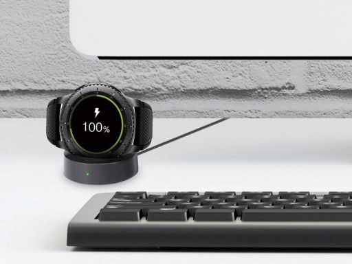 Док-станция для зарядки зарядного устройства для Samsung Galaxy Watch 42мм 46мм черный