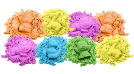 BibiMoon Kinetic Sand 8 кг НАБОР ПЕСОЧНЫХ ЯЩИКОВ