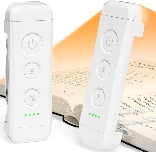 Лампа для чтения книг 3 цвета 5 яркости USB