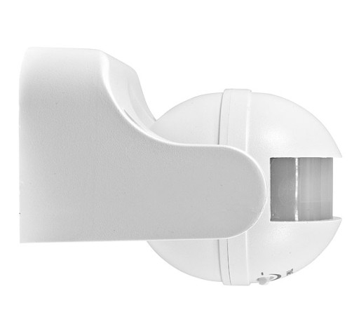 PIR-датчик движения для улицы IP44, настенный, 180°