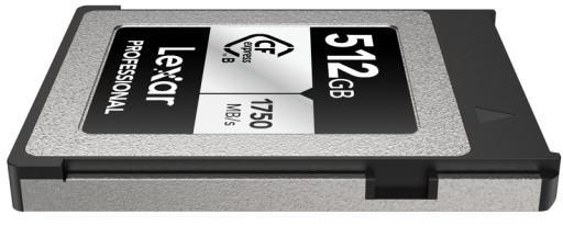 Карта Lexar CFexpress Type B 512 ГБ 1750/1300 МБ/с + ридер