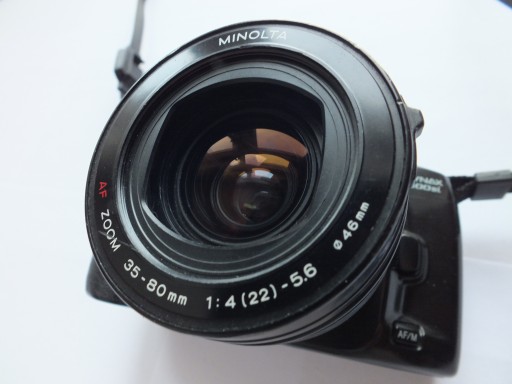 Minolta Dynax 500si + AF Zoom 35–80 мм 1:4–5,6