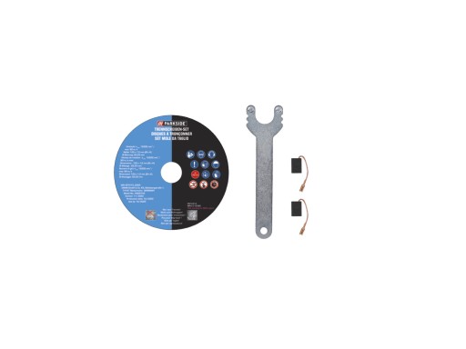 Угловая шлифовальная машина Parkside DIAX ADJUSTMENT 125MM 1200W + шлифовальный диск