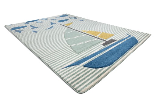 ДЕТСКИЙ КОВЕР PETIT 80x150 BOAT GREEN #GR4293