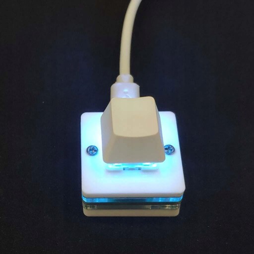 Klawiatura USB Mini 1 Key Programowalna mechaniczna