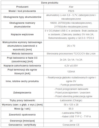 X-PB2S зарядное устройство для цилиндрических литий-ионных аккумуляторов 18650 Xtar PB2S