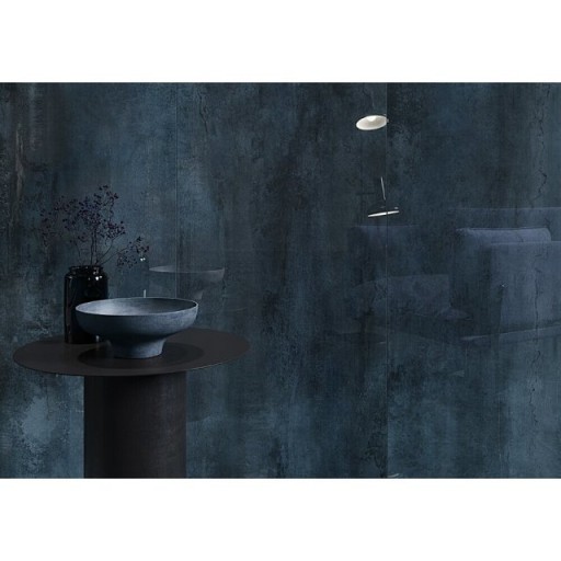 НАПОЛЬНАЯ ПЛИТКА GRES IRONIC синяя 60x60