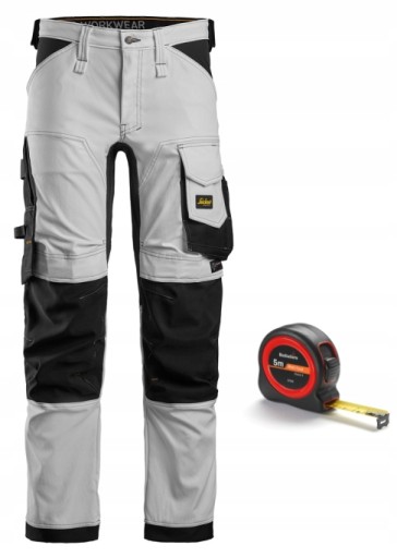Брюки Snickers Stretch Allround 6341 '50 БЕЛЫЕ