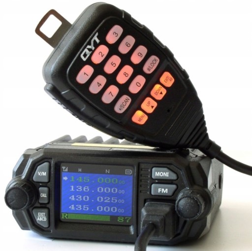 QYT KT-8900D 25Вт ОВЧ/УВЧ МОБИЛЬНАЯ РАДИОСТАНЦИЯ DUOBANDER