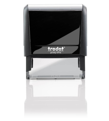 TRODAT PRINTY STAMP 4914 ЧЕРНЫЙ+ЛАСТИК ДИЗАЙН