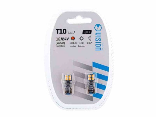 ОРАНЖЕВАЯ ЛАМПА WY5W W5W T10 СВЕТОДИОД ЯНТАРНЫЙ CANBUS