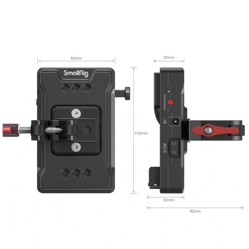 Переходная пластина для аккумулятора SmallRig 3497 V (базовая версия)