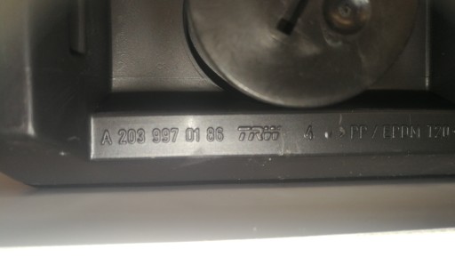 Mercedes W203 W211 W209 R172 GUMA PROGOWA STOPKA