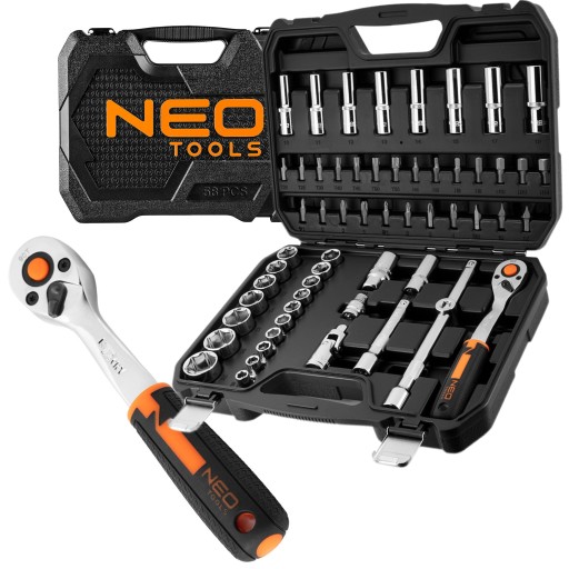 NEO 10-042 НАБОР КЛЮЧЕЙ ТОРЦОВЫЕ ИНСТРУМЕНТЫ НАСАДКИ TORX 1/2