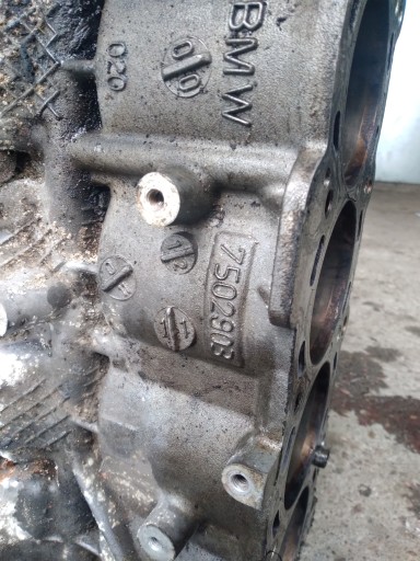 BMW E46 330ci M54B30 231 л.с. 30 6S 3 Блок двигателя нижний E60 X5 E39