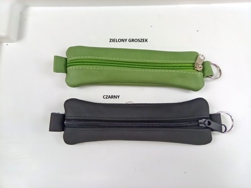 BRELOK ETUI NA KLUCZE - 22 KOLORY 100%SKÓRA