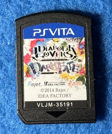 Diabolik Lovers Dark Fate *CART* NTSC-J