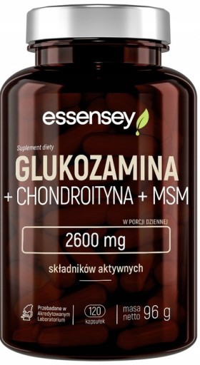 ESSENSEY ГЛЮКОСАМИН ХОНДРОИТИН МСМ 120 ДЛЯ СУСТАВОВ