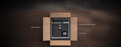 Лазерный гравер Creality CR-Laser Falcon 2 40 Вт