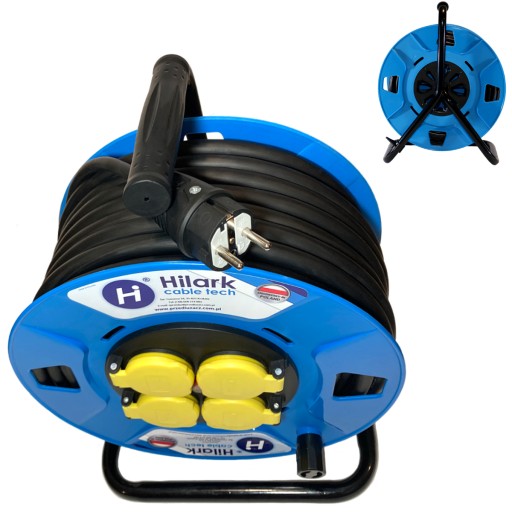 OW резиновый удлинитель на барабане H05RR-F 3x2,5 2м