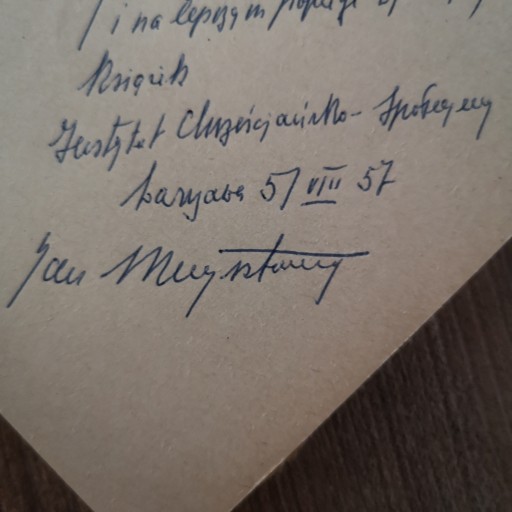 Jan Meysztowicz Saga Brygady ..... Autograf !!!